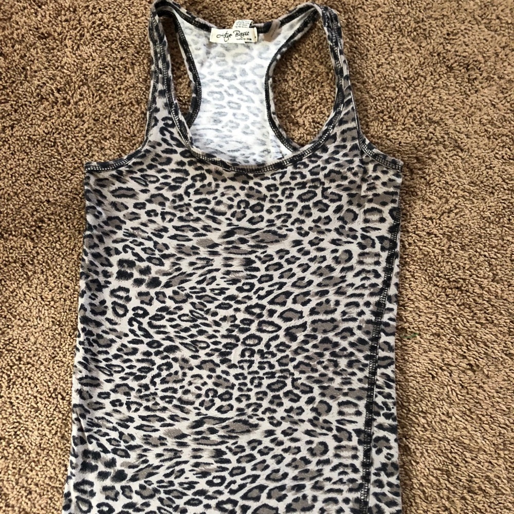 Cheetah tank top